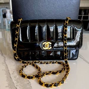 Chanel Vintage Vertical Quilted Mini